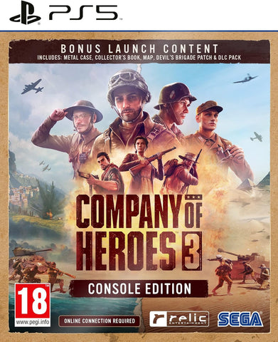 Company of Heroes 3 Console Edition Bonus Launch Steelcase Edition (PS5) - GameShop Asia