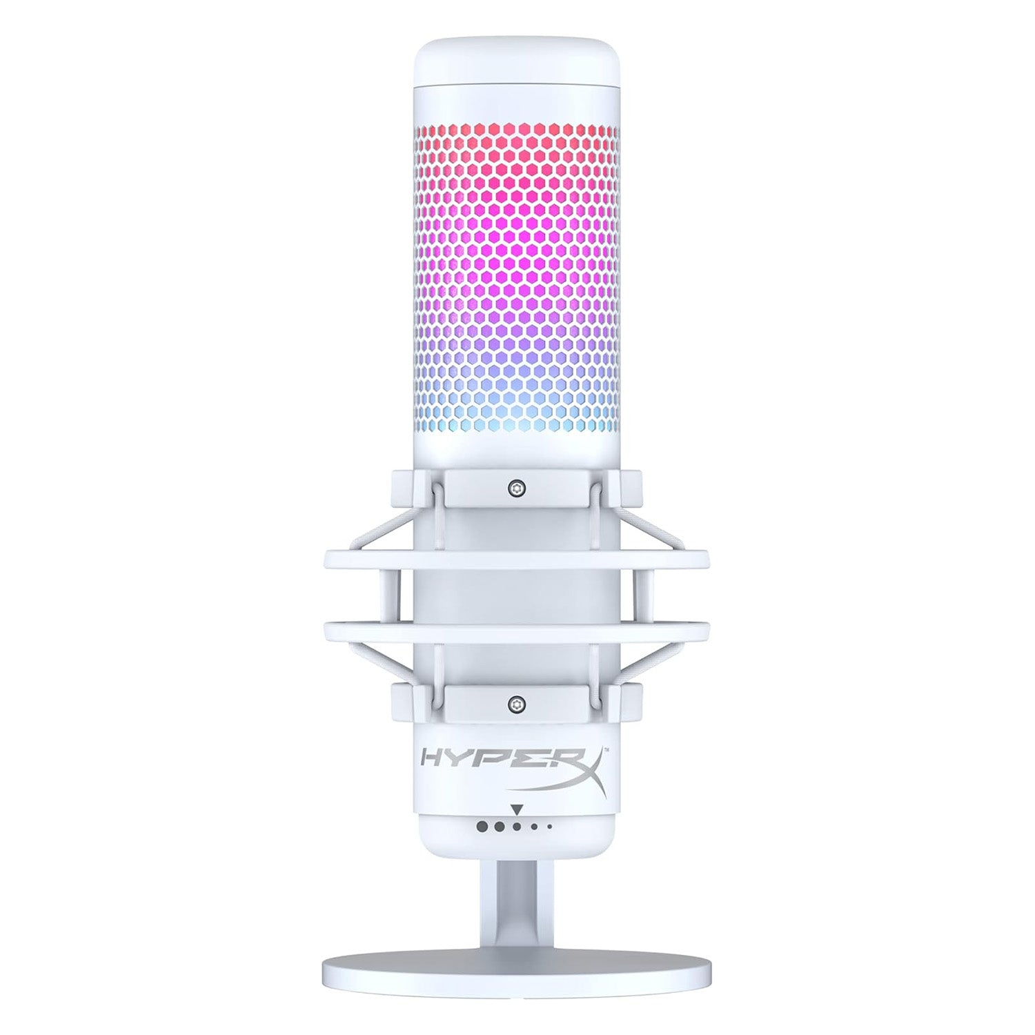 HyperX QuadCast S RGB USB Condenser Microphone for PC, PS4 and Mac - GameShop Asia