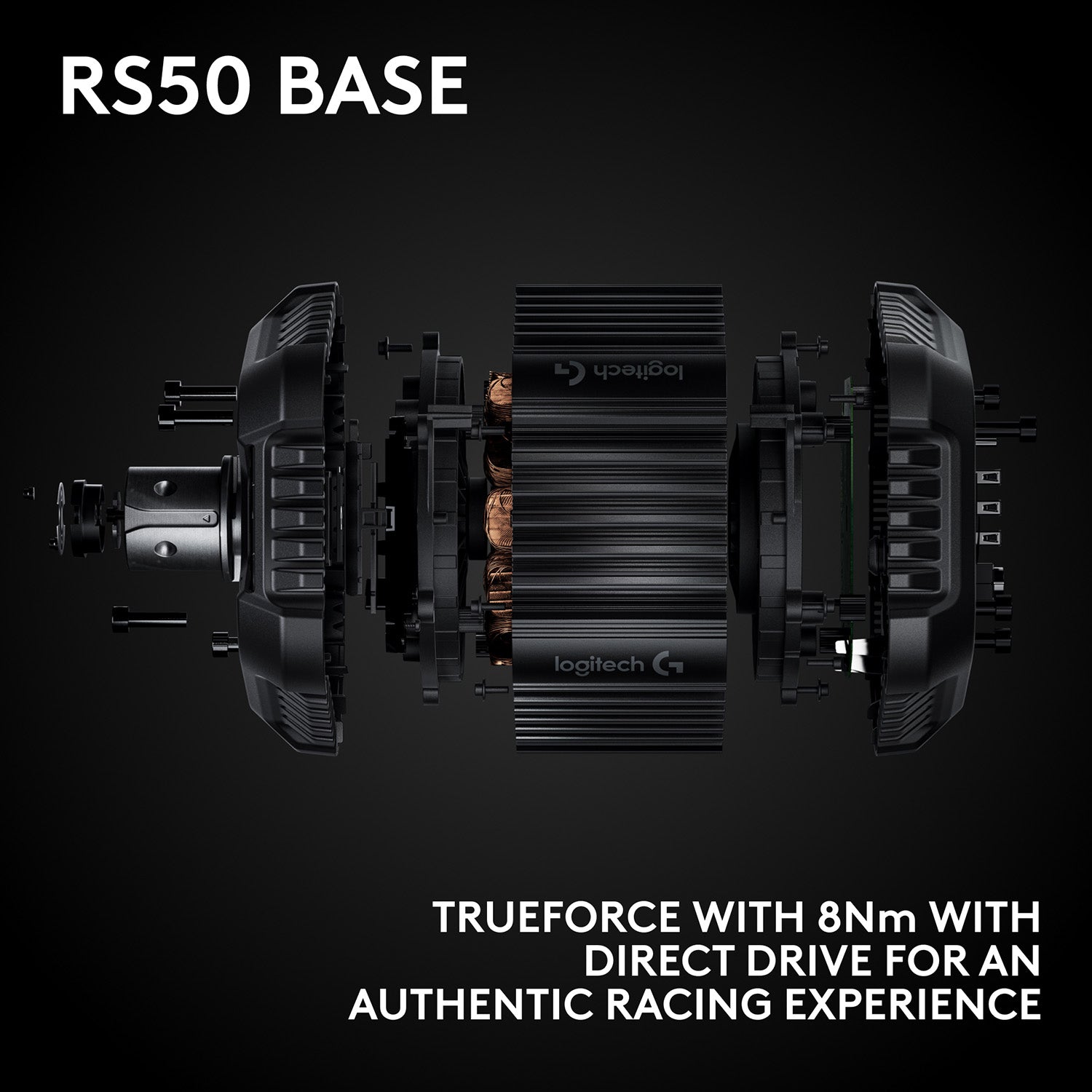 [Cashback Bonus] Logitech RS50 System Direct Drive Racing Wheel and Base for PlayStation and PC - GameShop Asia