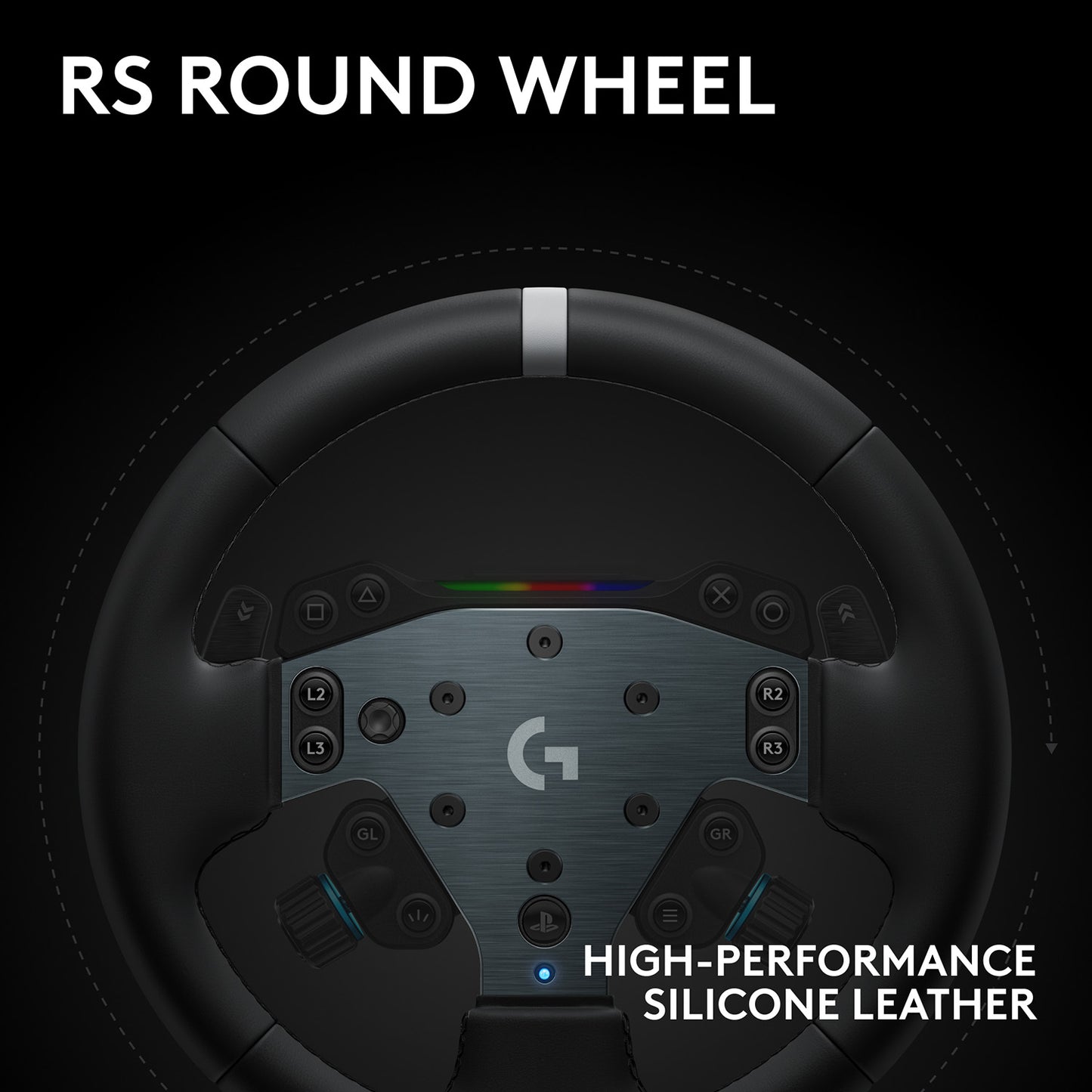 [Cashback Bonus] Logitech RS50 System Direct Drive Racing Wheel and Base for PlayStation and PC - GameShop Asia