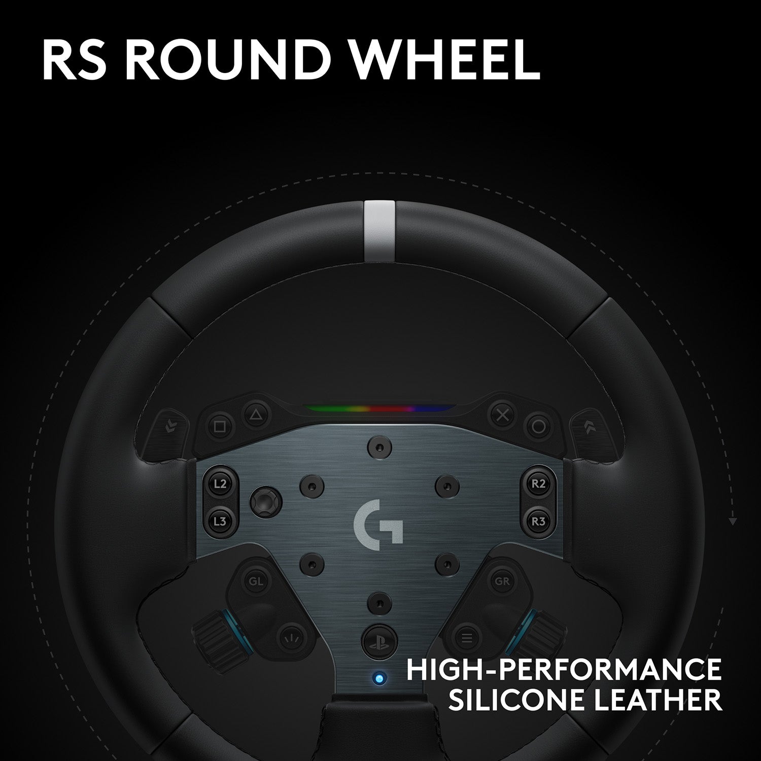 [Cashback Bonus] Logitech RS50 System Direct Drive Racing Wheel and Base for PlayStation and PC - GameShop Asia