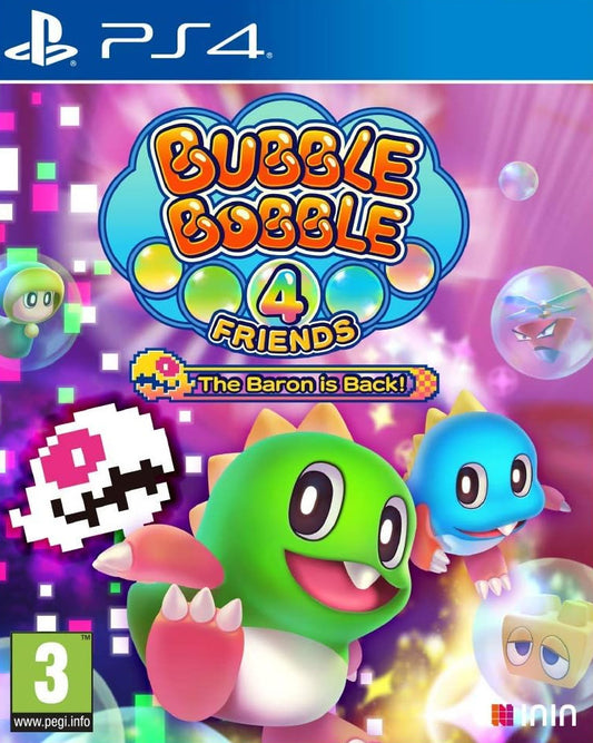 Bubble Bobble 4 Friends The Baron Is Back! (PS4) - GameShop Asia