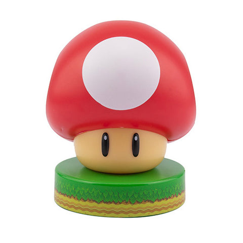 Paladone Icons Super Mario Super Mushroom 3D Night Light - GameShop Asia