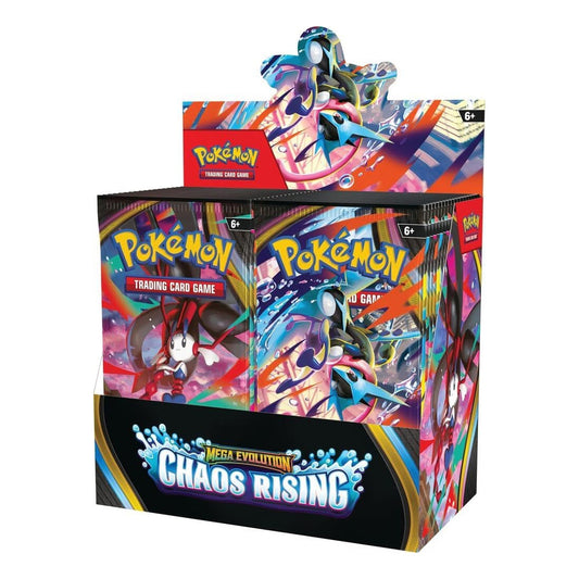 Pokemon Trading Card Game Mega Evolution ME04 Chaos Rising Booster 36 CT Display