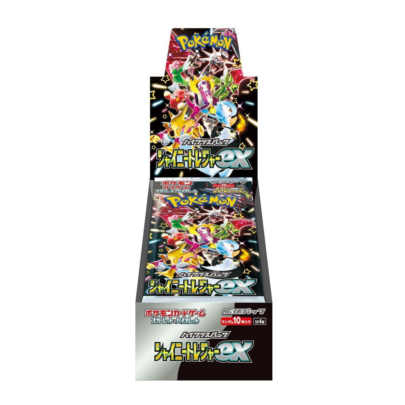 Pokemon Trading Card Game Scarlet & Violet SV04A Shiny Treasure Ex Box (Japan) - GameShop Asia