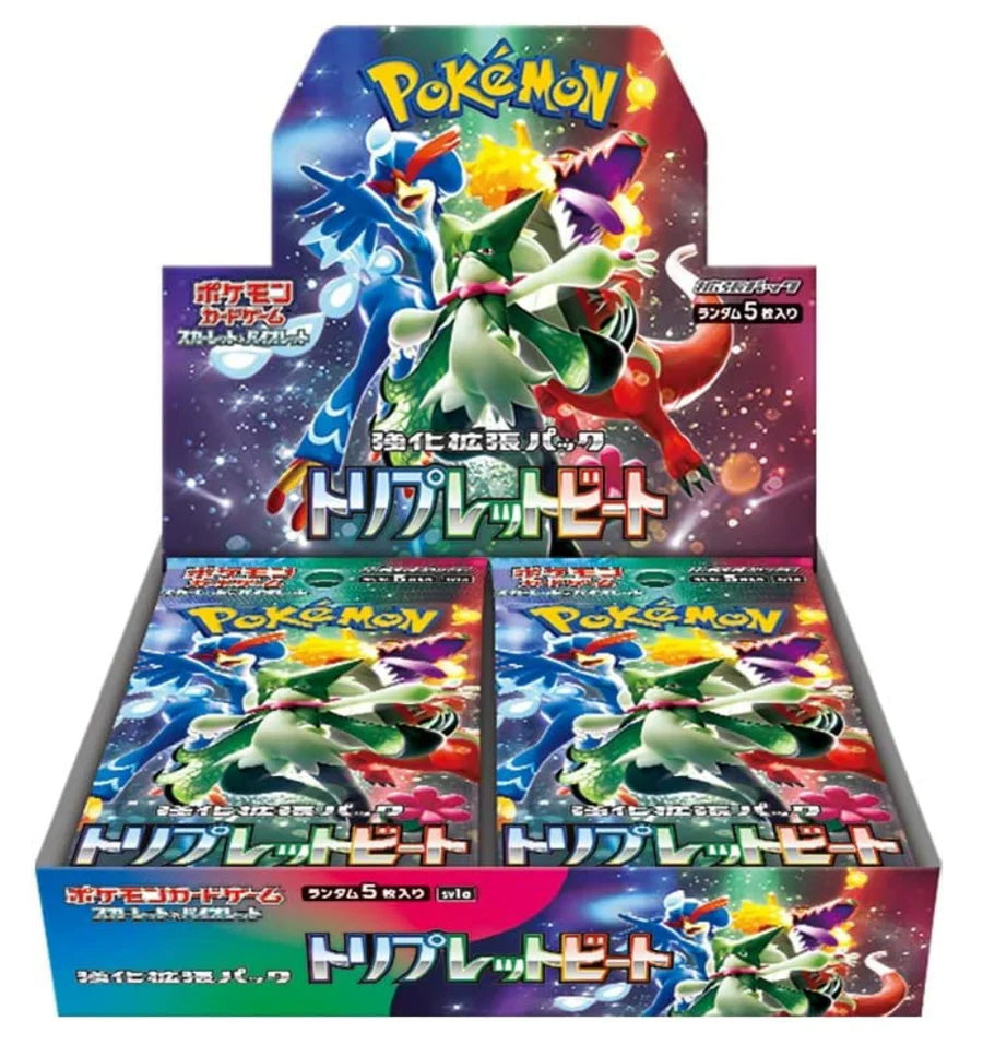 Pokemon Trading Card Game Scarlet & Violet SV01A Expansion Pack Triplet Beat (Japan) - GameShop Asia