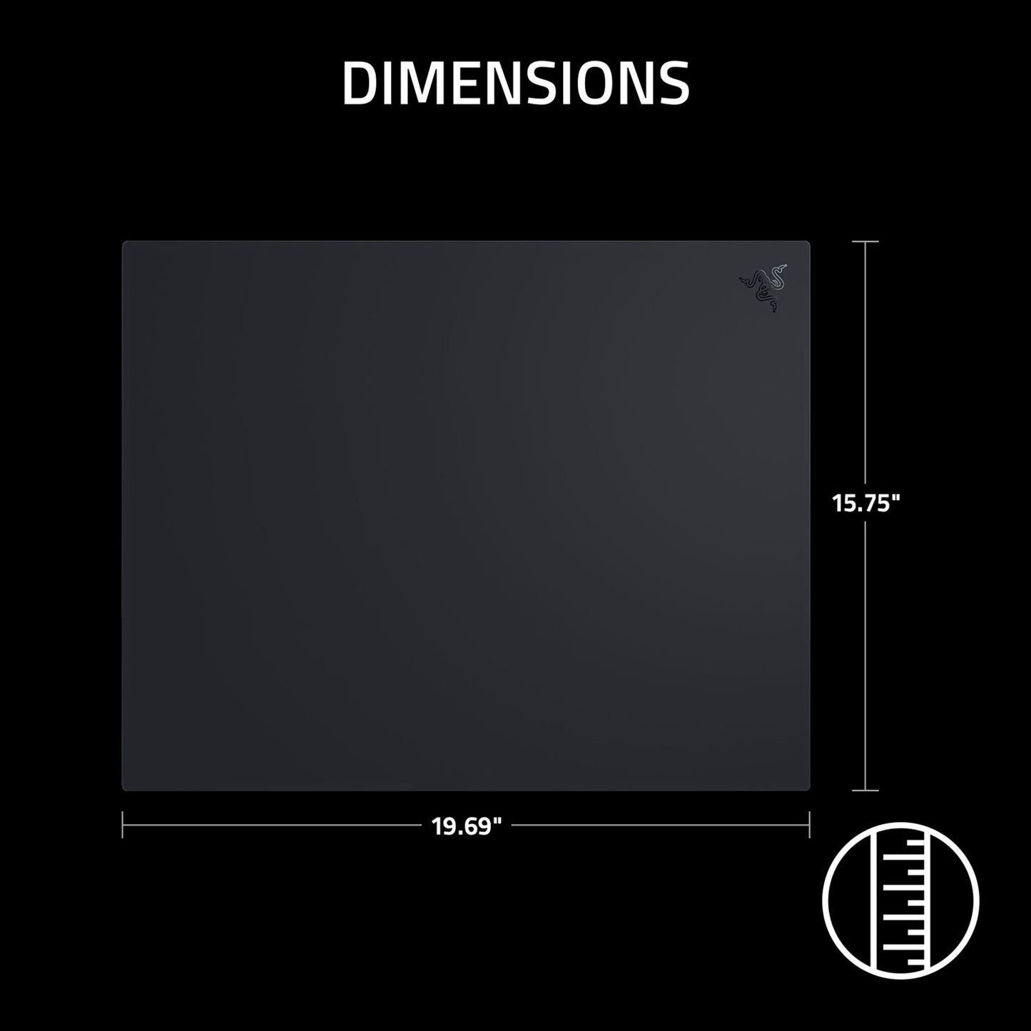 Razer Atlas Pro Premium 1.9mm Tempered Glass Mat - GameShop Asia