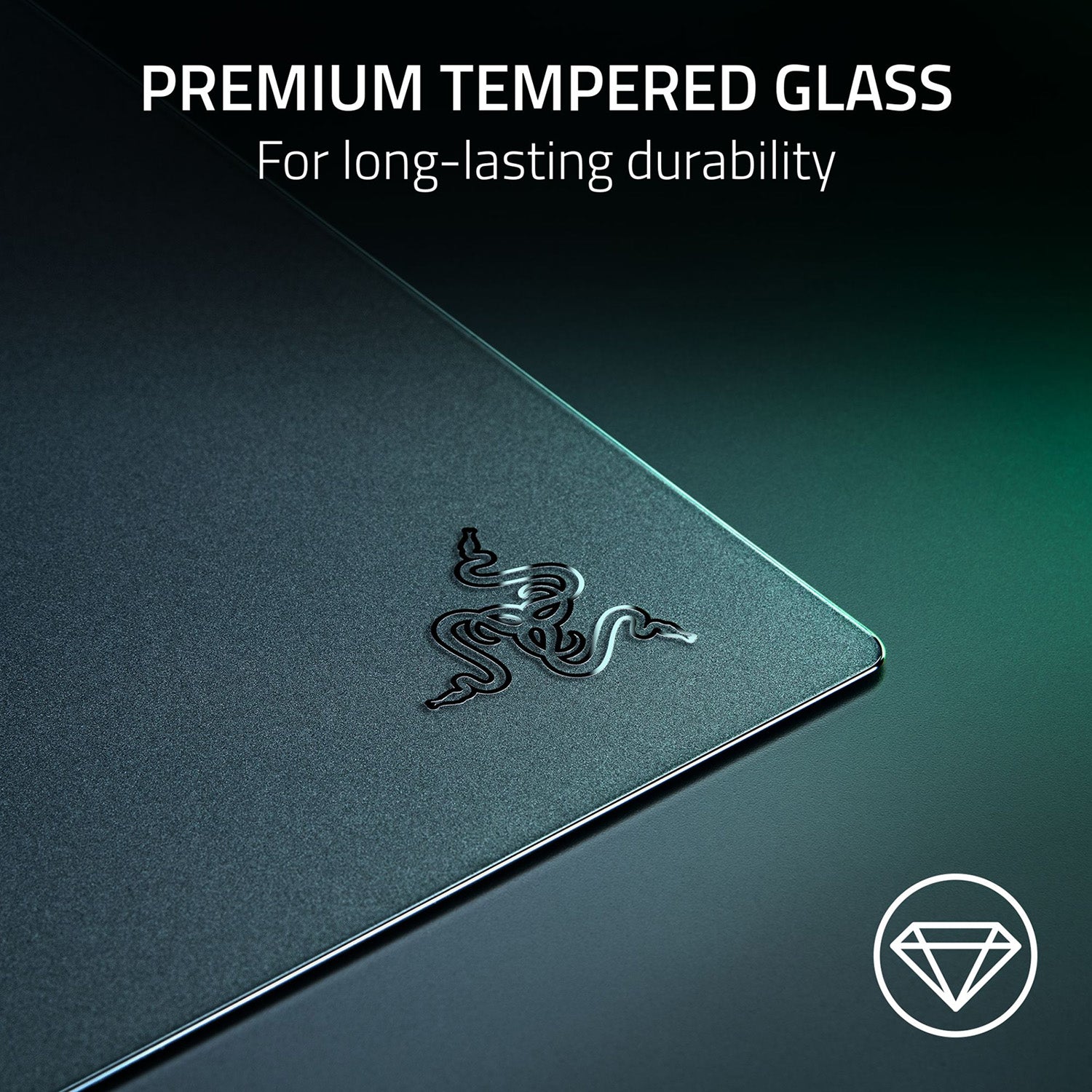 Razer Atlas Pro Premium 1.9mm Tempered Glass Mat - GameShop Asia