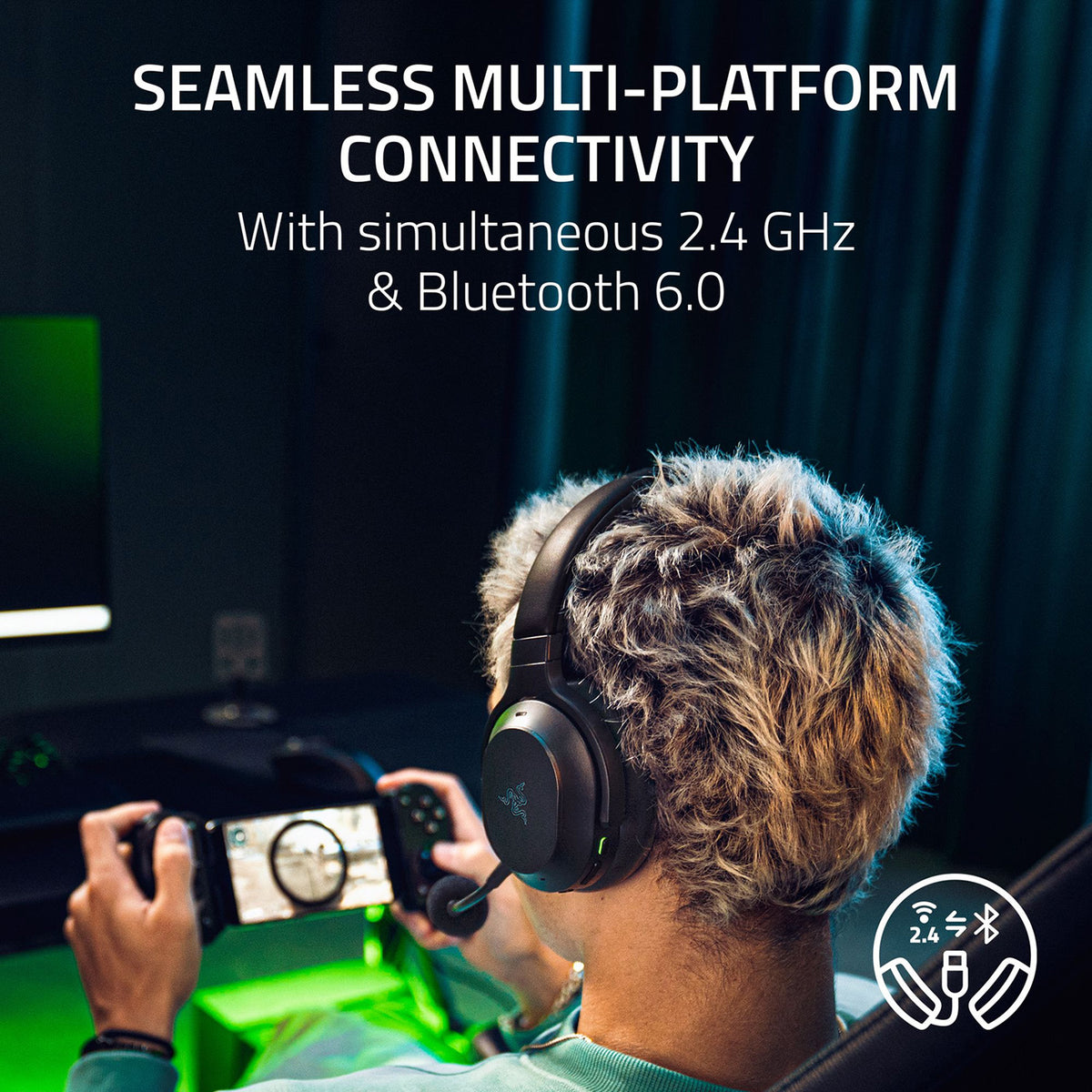 Razer Barracuda V2 Pro Wireless ANC Gaming Headset - GameShop Asia