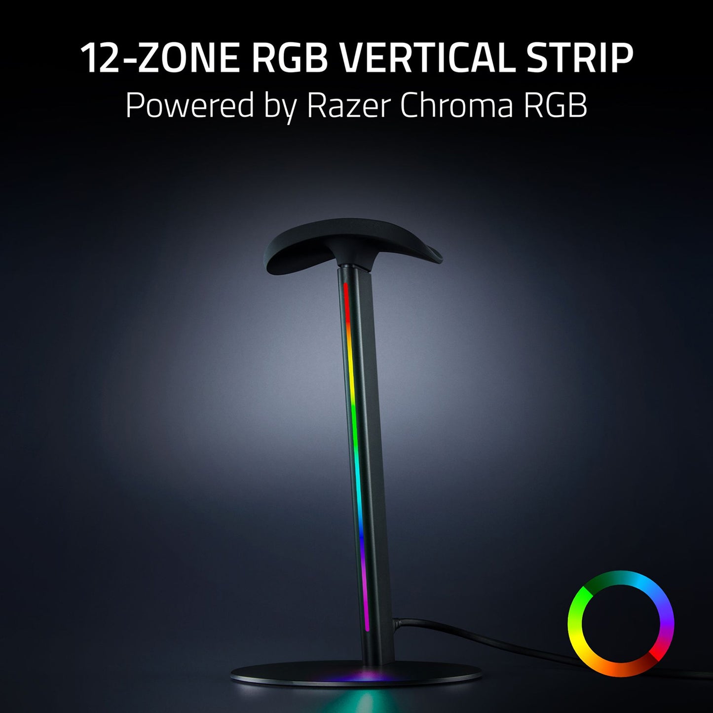 Razer Base Station V3 Chroma Smart RGB Headset Stand with USB Ports