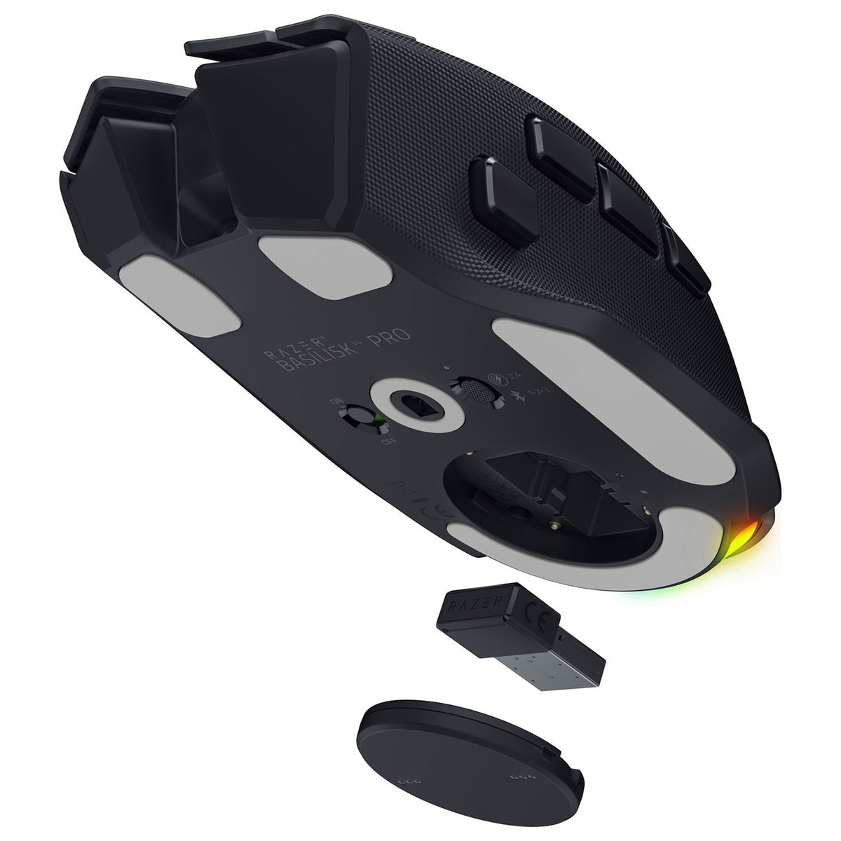 Razer Basilisk V4 Pro Ergonomic Wireless Gaming Mouse - GameShop Asia