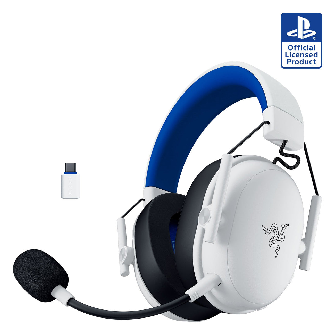 Razer BlackShark V3 X HyperSpeed Wireless Esports Headset for PlayStation White Edition - GameShop Asia