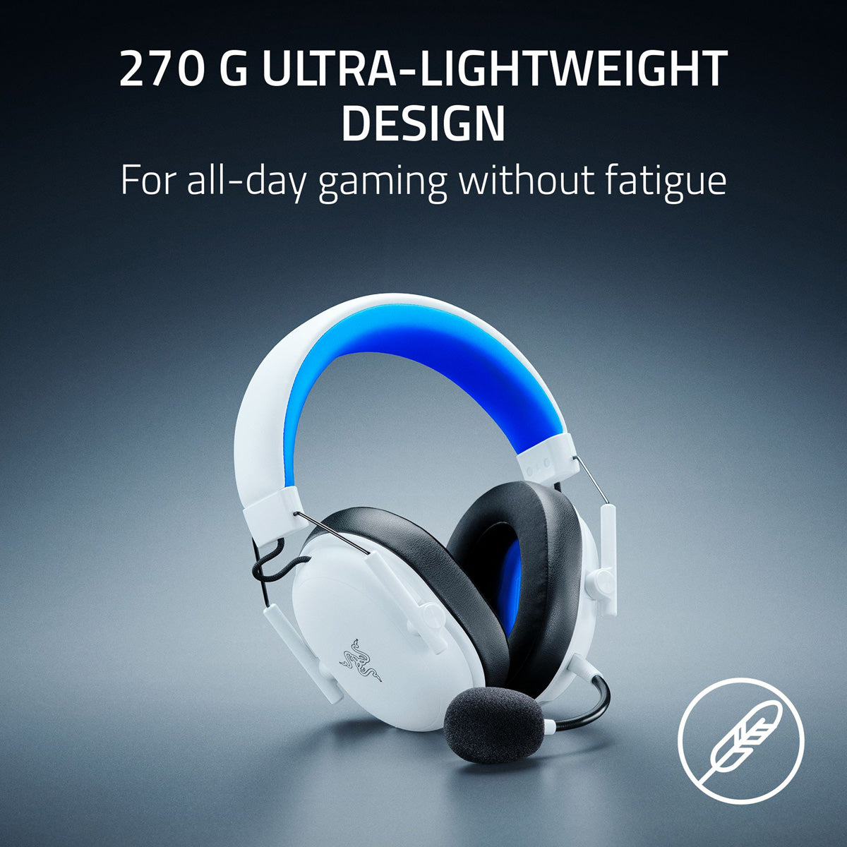 Razer BlackShark V3 X HyperSpeed Wireless Esports Headset for PlayStation White Edition - GameShop Asia