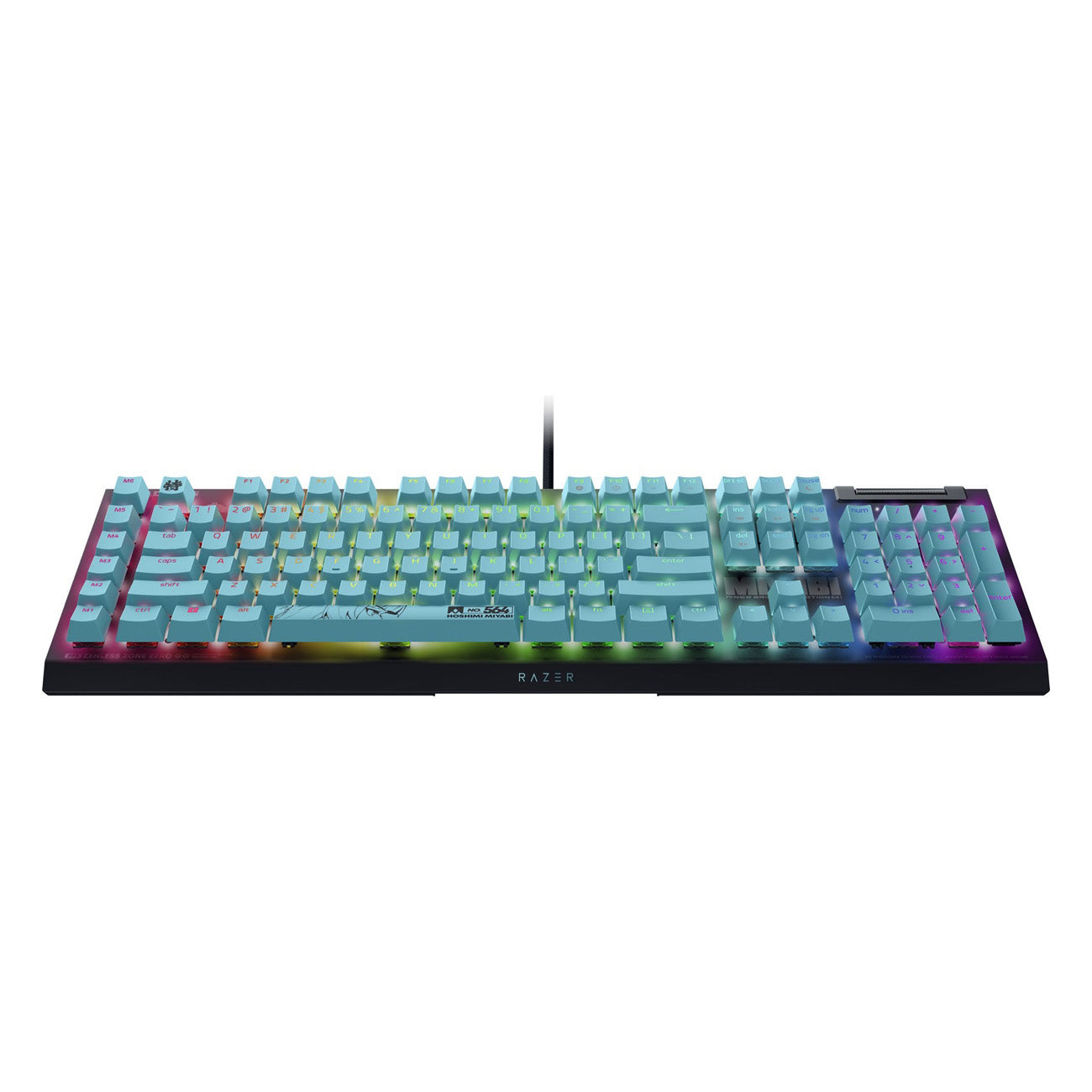 Razer BlackWidow V4 X Mechanical Gaming Keyboard (Green Switch) Zenless Zone Zero Edition - GameShop Asia