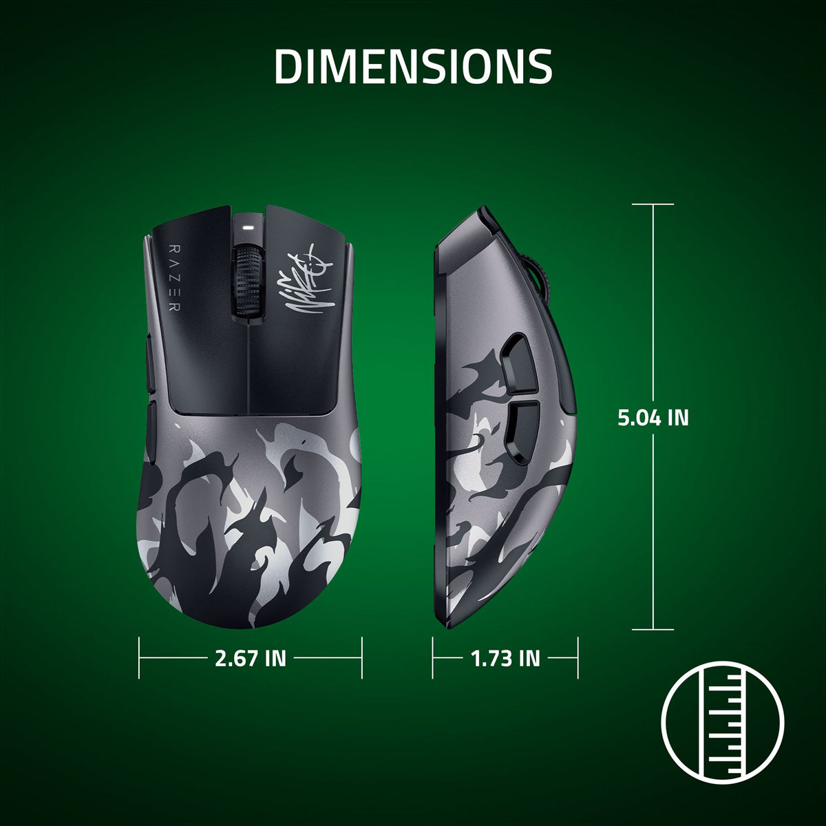 Razer DeathAdder V4 Pro Wireless Gaming Mouse NiKo Edition