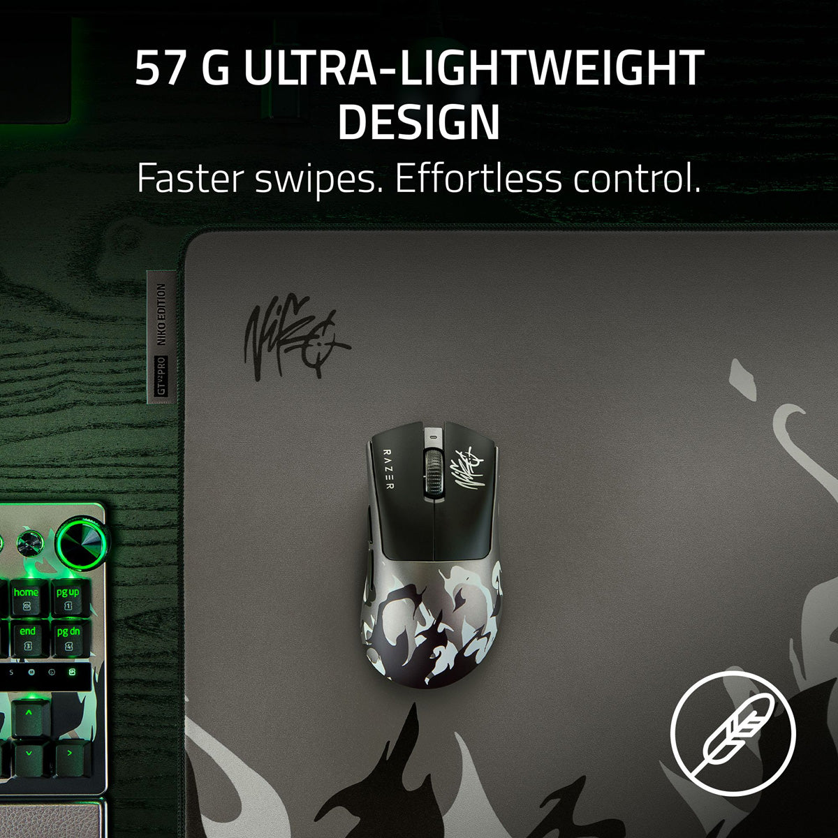 Razer DeathAdder V4 Pro Wireless Gaming Mouse NiKo Edition