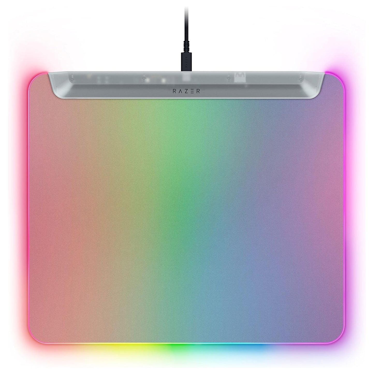 Razer Firefly V2 Pro Multi-zone Chroma Gaming Mouse Mat Phantom White Edition - GameShop Asia