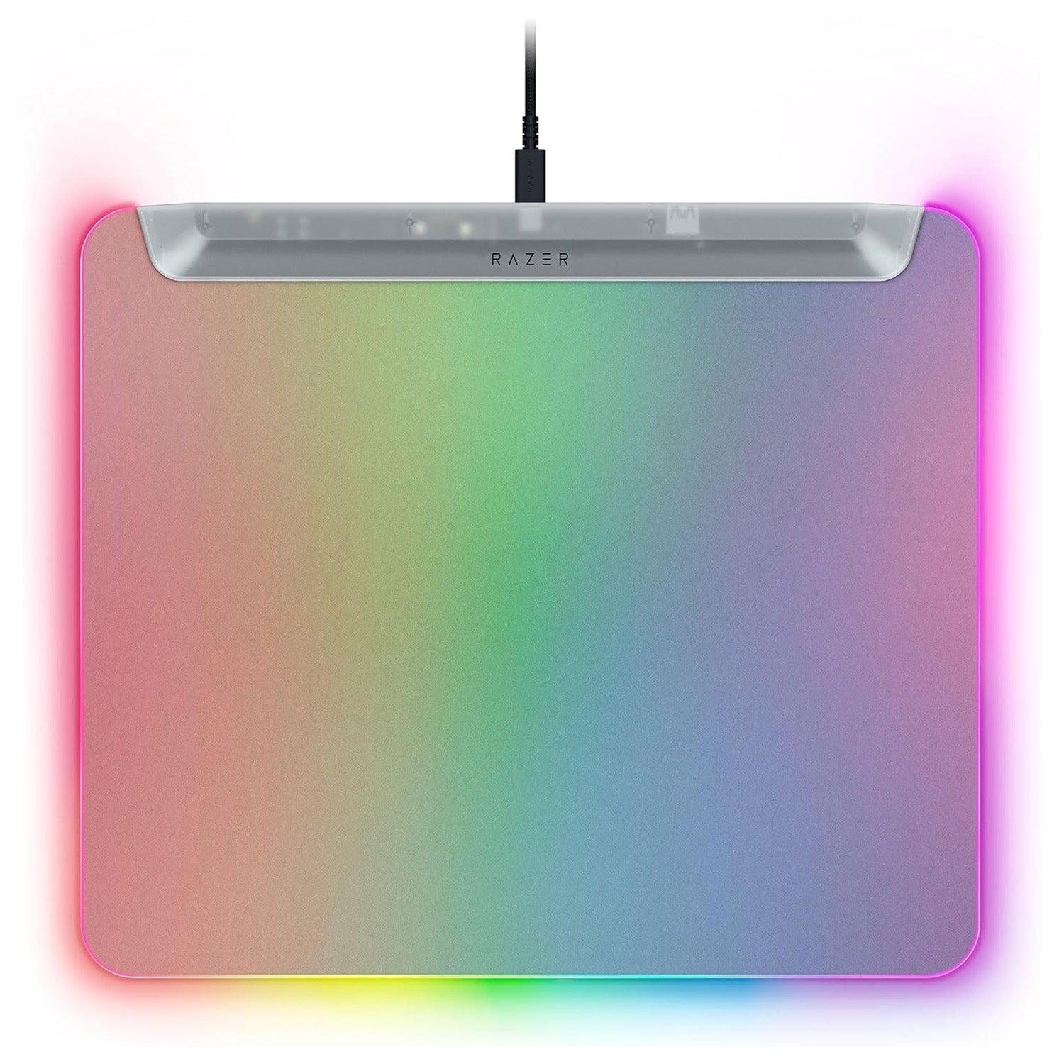 Razer Firefly V2 Pro Multi-zone Chroma Gaming Mouse Mat Phantom White Edition - GameShop Asia
