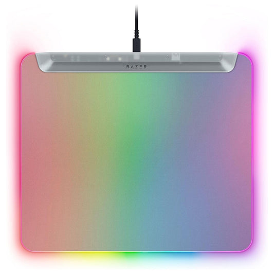 Razer Firefly V2 Pro Multi-zone Chroma Gaming Mouse Mat Phantom White Edition - GameShop Asia