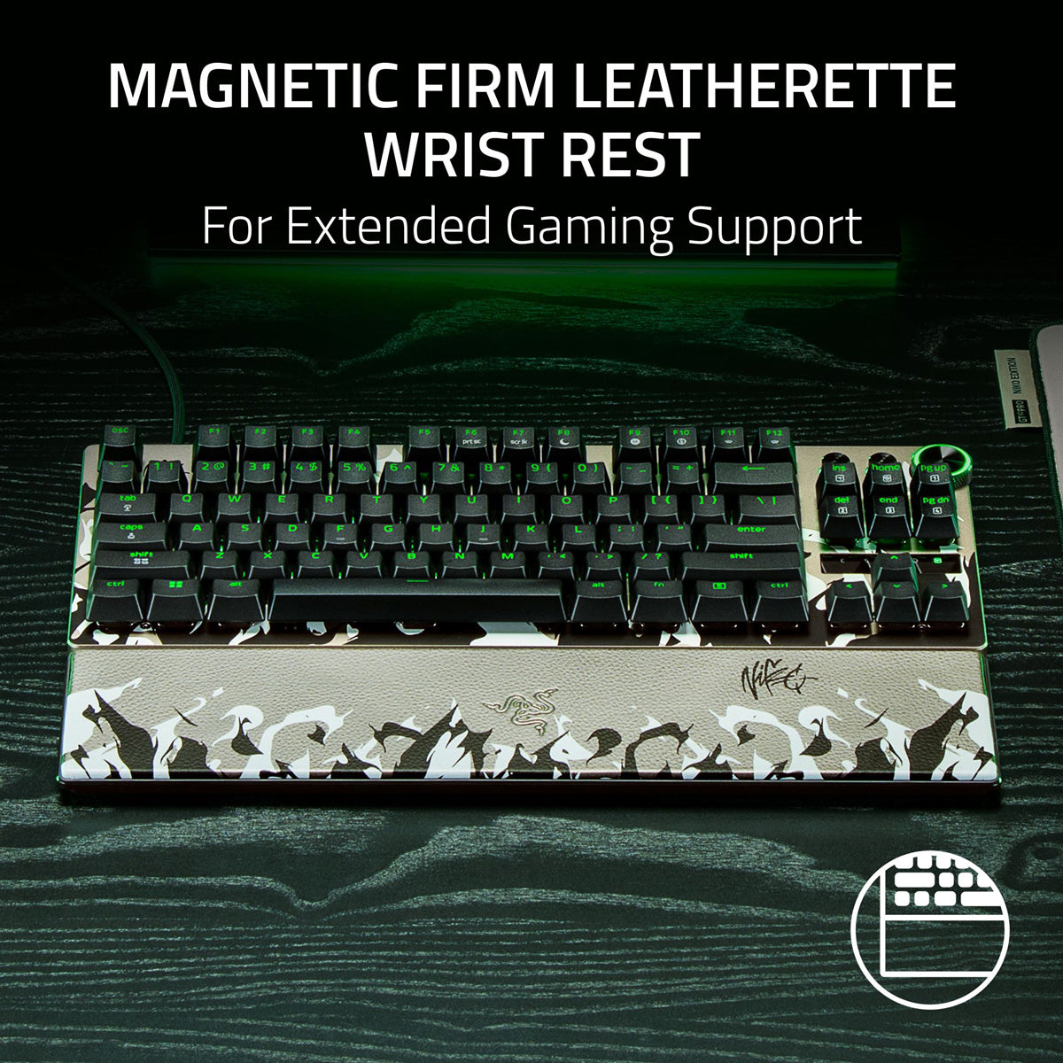 Razer Huntsman V3 Pro Tenkeyless 8KHz Analog Optical Esports Wired Keyboard NiKo Edition