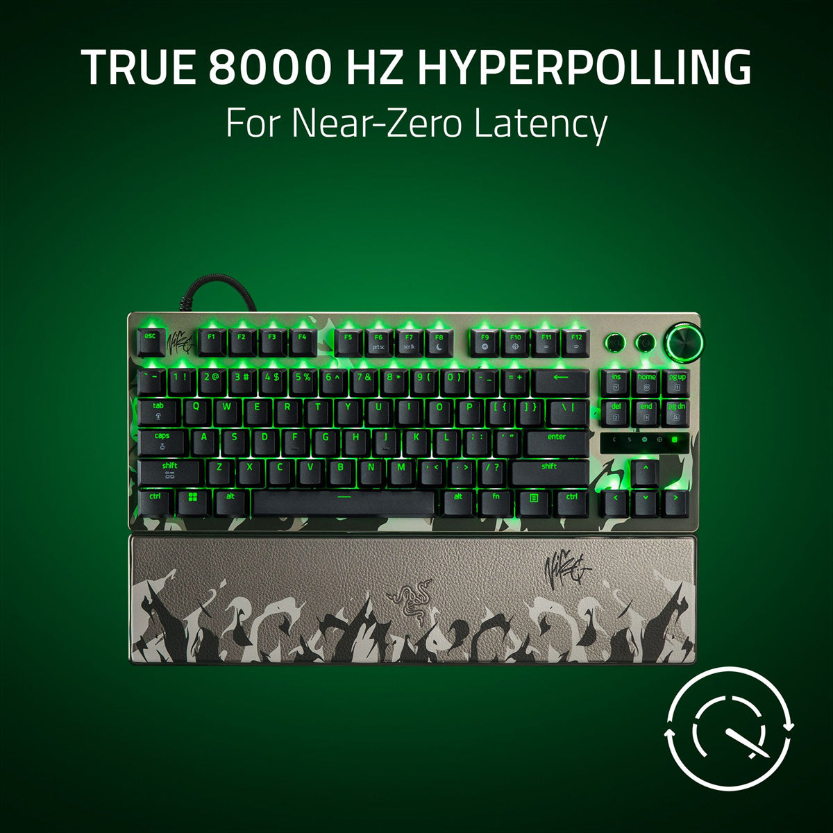 Razer Huntsman V3 Pro Tenkeyless 8KHz Analog Optical Esports Wired Keyboard NiKo Edition