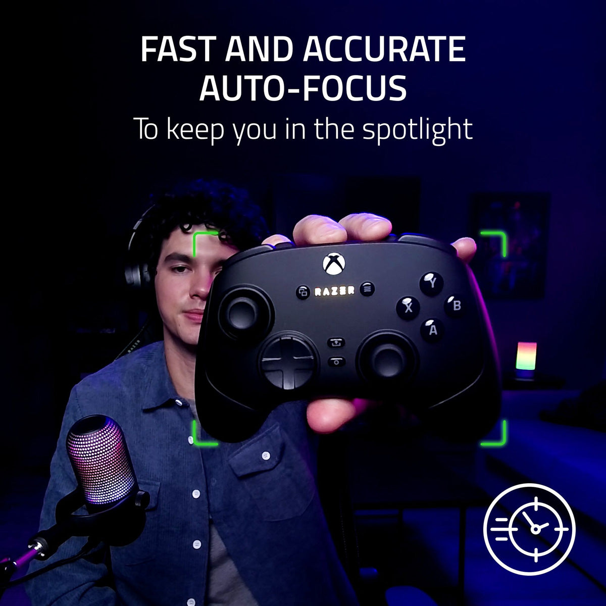 Razer Kiyo V2 X 1080p60 Webcam for Content Creation and Streaming Black Edition - GameShop Asia