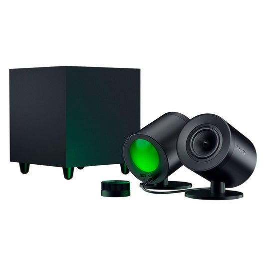Razer Nommo V2 Pro Full-Range 2.1 PC Gaming Speakers with Wireless Subwoofer - GameShop Asia