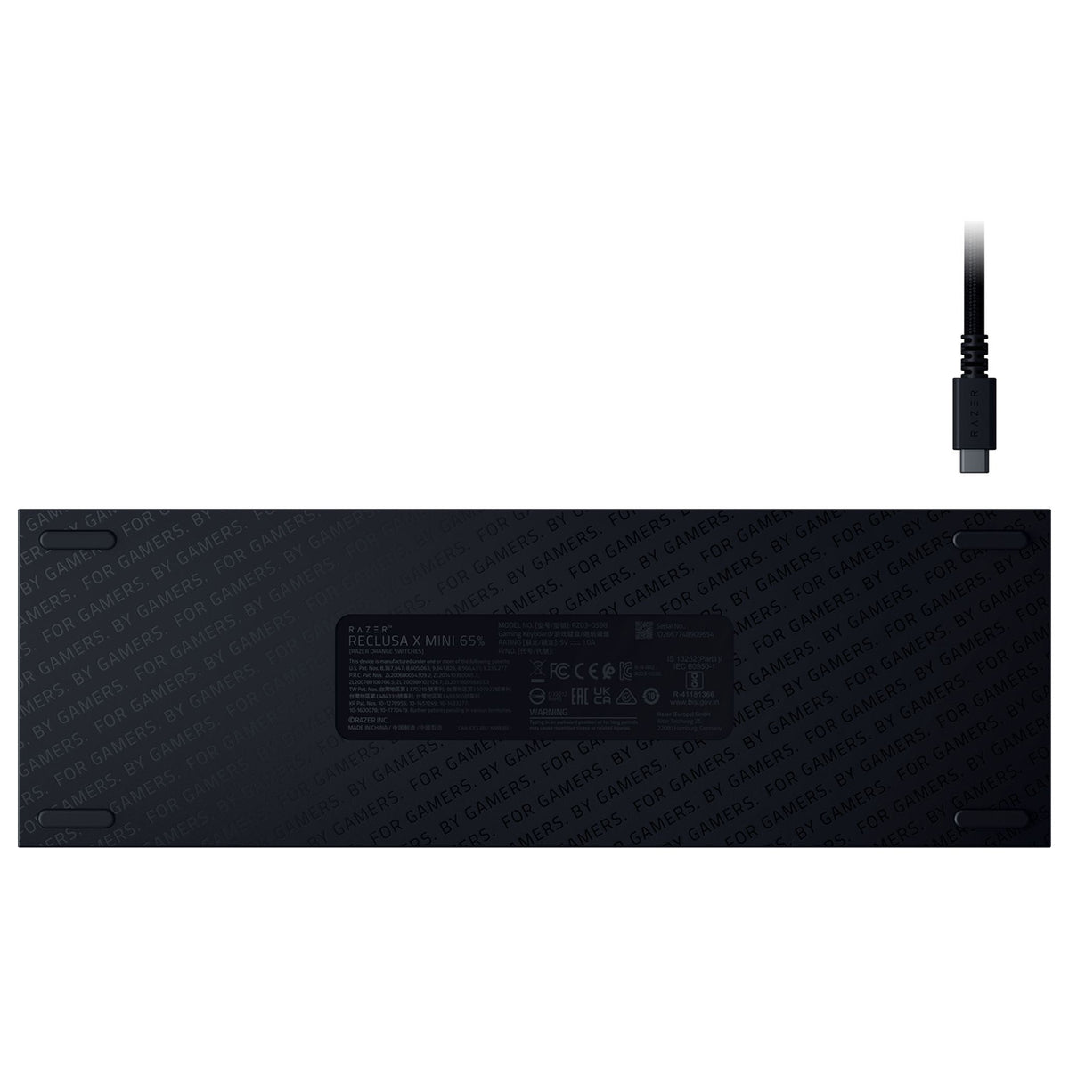 Razer Reclusa X Mini 65% Enthusiast Gaming Keyboard