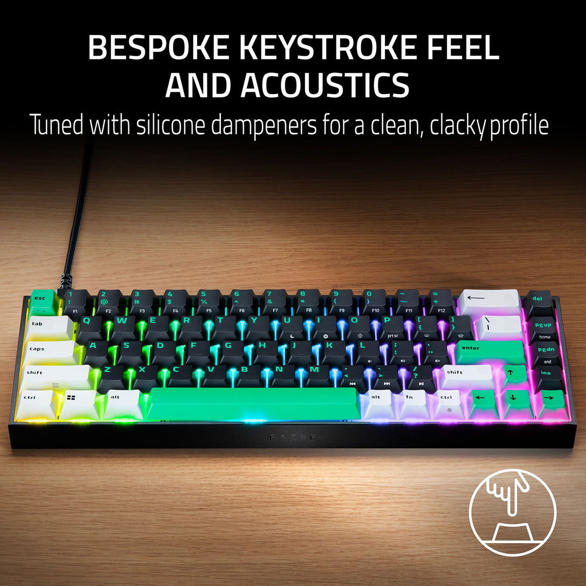 Razer Reclusa X Mini 65% Enthusiast Gaming Keyboard