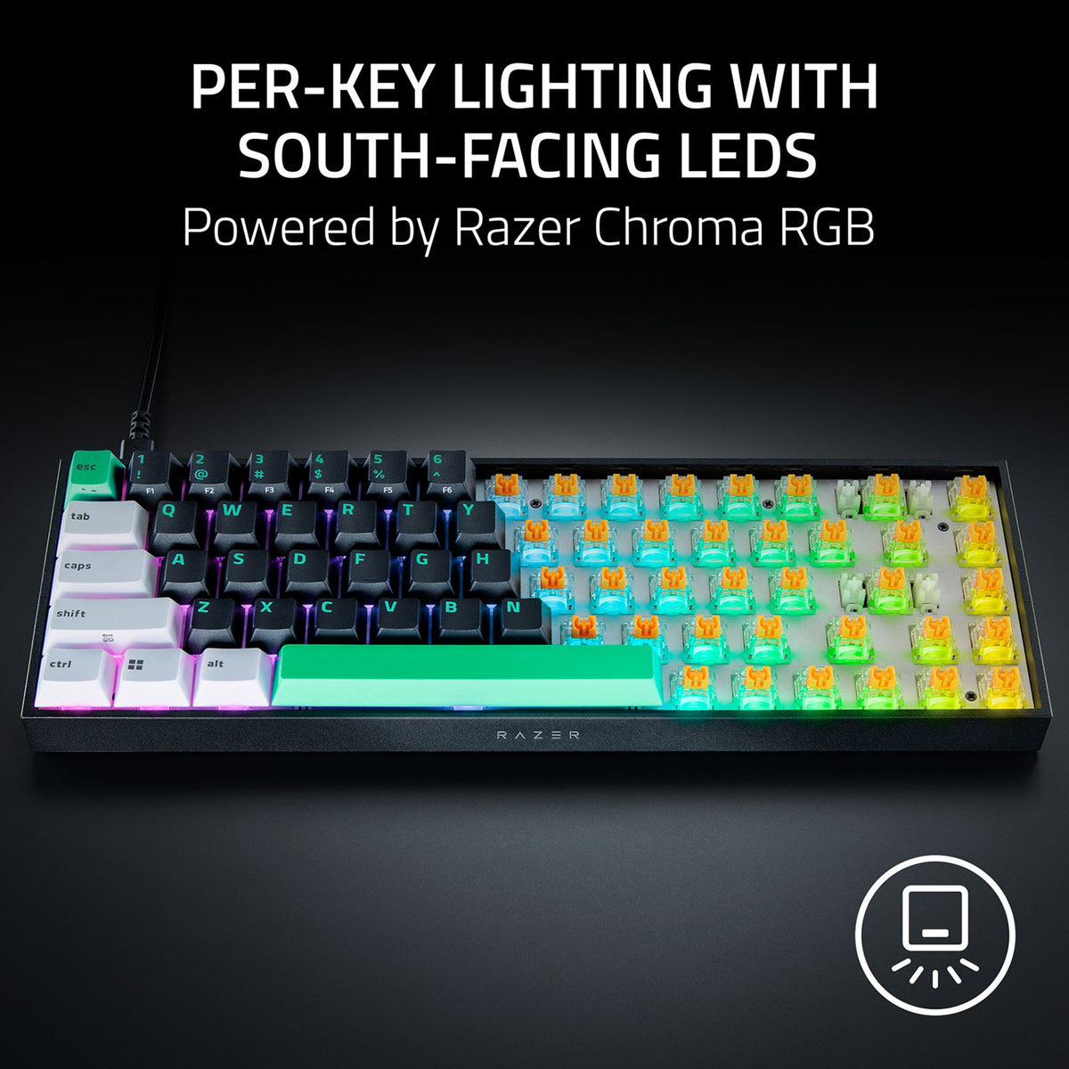Razer Reclusa X Mini 65% Enthusiast Gaming Keyboard
