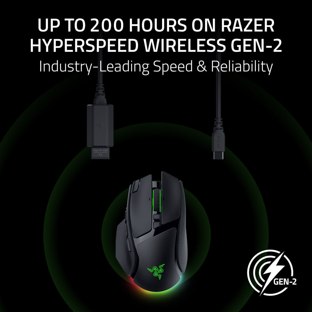 Razer Basilisk V4 Pro Ergonomic Wireless Gaming Mouse - GameShop Asia