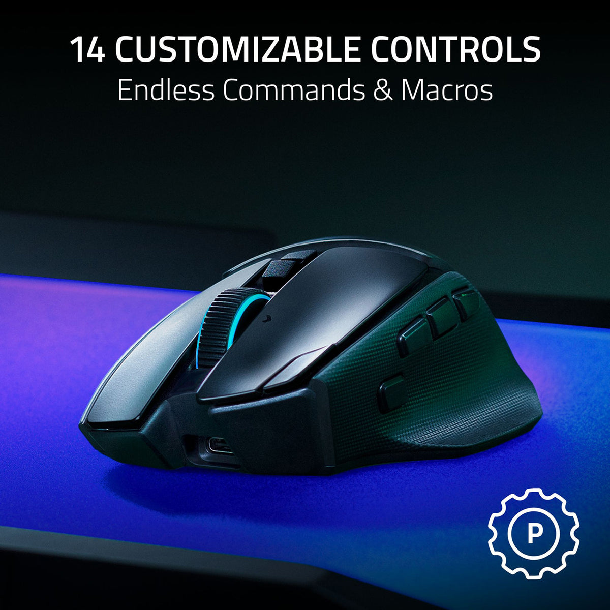 Razer Basilisk V4 Pro Ergonomic Wireless Gaming Mouse - GameShop Asia