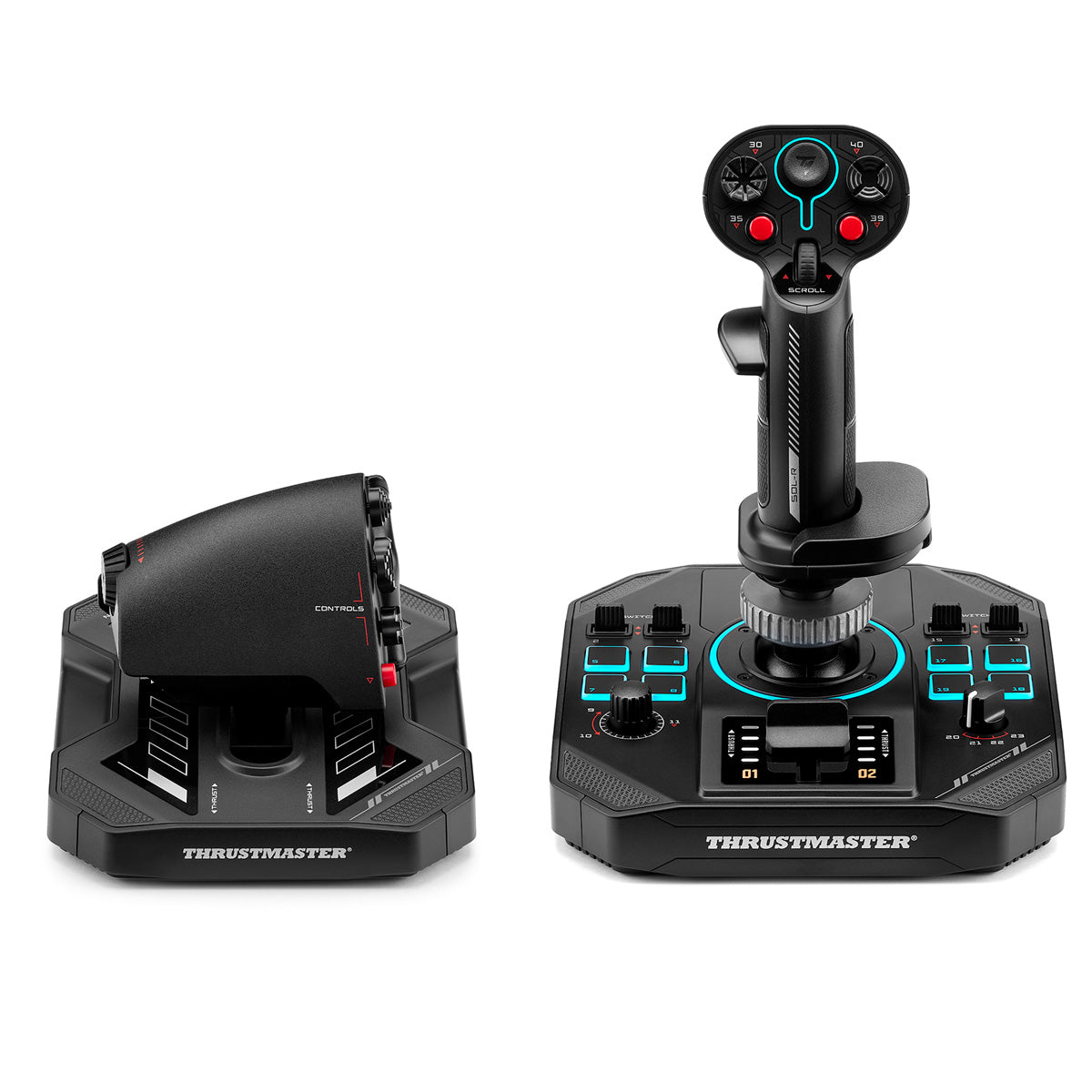 [Cashback Discount] Thrustmaster Sol-R 4 HOTAS Joystick and Throttle - GameShop Asia