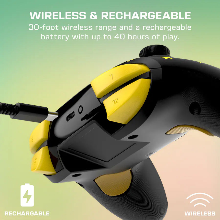 Turtle Beach Rematch Wireless Controller for Nintendo Switch Super Mario Star