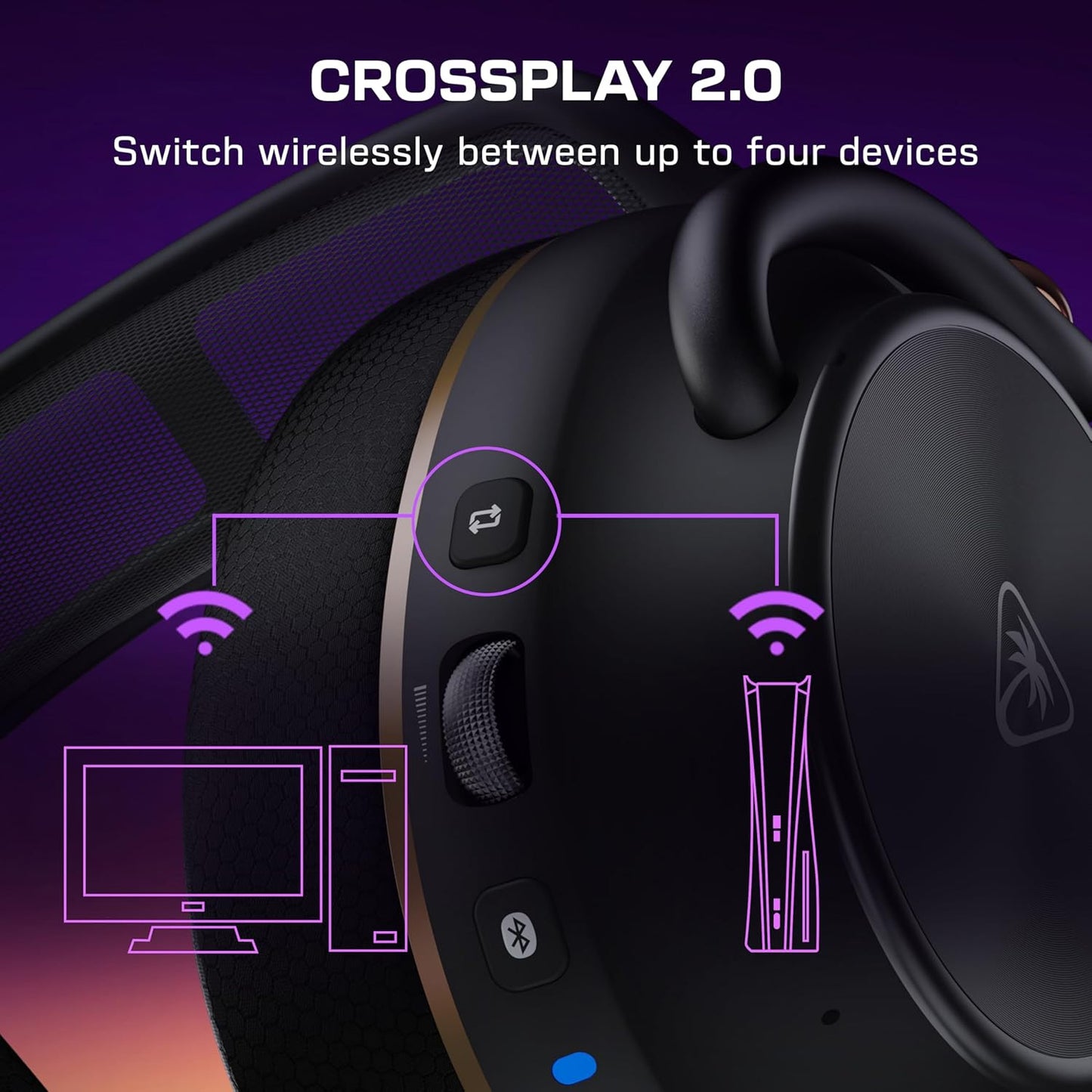 Turtle Beach Stealth Pro II Wireless Gaming Headset for Xbox, PC, PlayStation - GameShop Asia