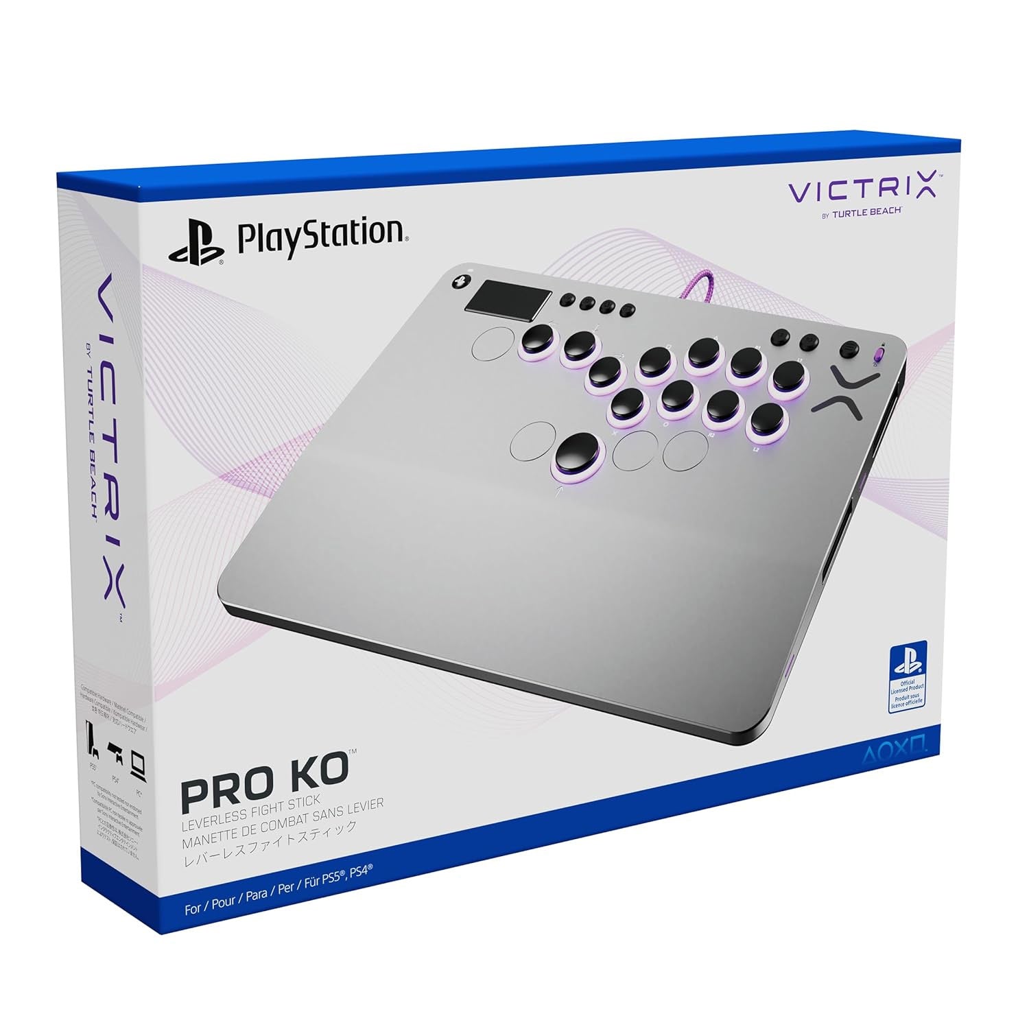 Turtle Beach Victrix Pro KO Fight Stick for PS5, PS4 and Windows - GameShop Asia