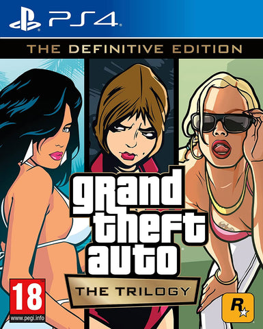 Grand Theft Auto Trilogy The Definitive Edition (PS4) - GameShop Asia