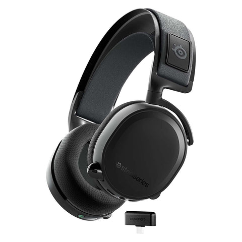 SteelSeries Arctis 7+ Wireless Gaming Headset for PC, PS5, PS4, Mac, Android and Switch Black - GameShop Asia