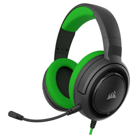 Corsair HS35 Stereo Gaming Headset for Xbox One, PS4, Nintendo Switch and Mobile - Green - GameShop Asia
