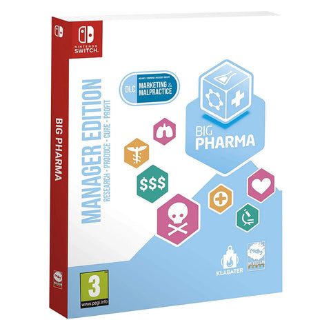 Big Pharma Manager Edition (Nintendo Switch) - GameShop Asia