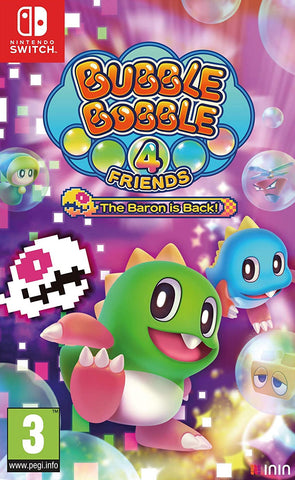 Bubble Bobble 4 Friends The Baron Is Back! (Nintendo Switch) - GameShop Asia