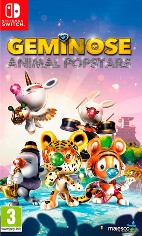Geminose Animal Popstars (Nintendo Switch) - GameShop Asia