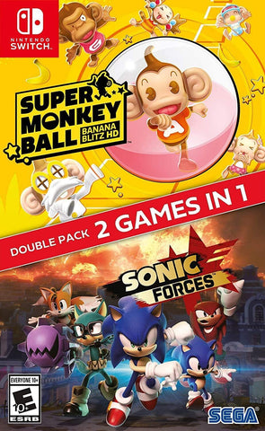 Sonic Forces + Super Monkey Ball Banana Blitz HD (Nintendo Switch) - GameShop Asia
