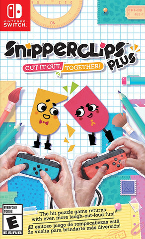 Snipperclips Plus: Cut it out, Together! (Nintendo Switch) - GameShop Asia