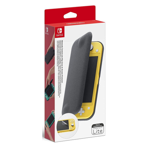 Nintendo Switch Lite Flip Cover and Screen Protector - GameShop Asia