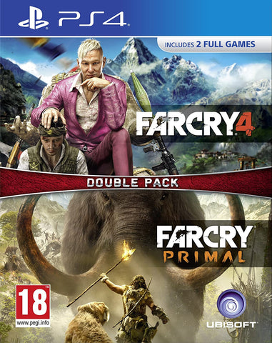 Far Cry 4 and Far Cry Primal Double Pack (PS4) - GameShop Asia