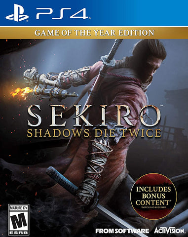 Sekiro Shadows Die Twice Game of the Year Edition (PS4) - GameShop Asia