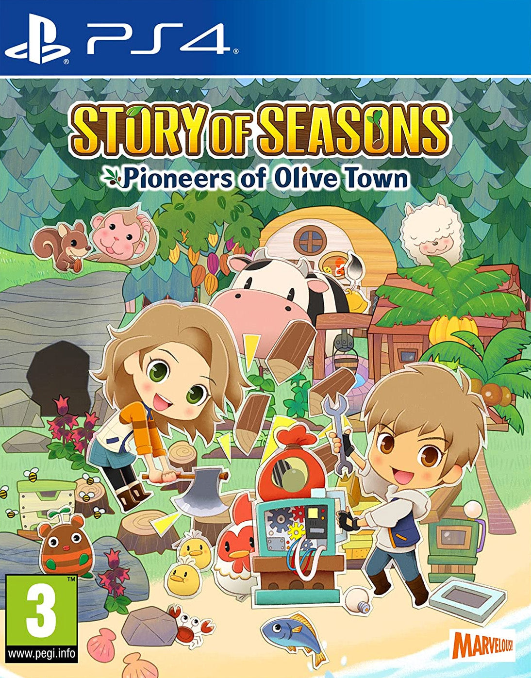 Story Of Seasons Pioneers Of Olive Town (PS4) - GameShop Asia