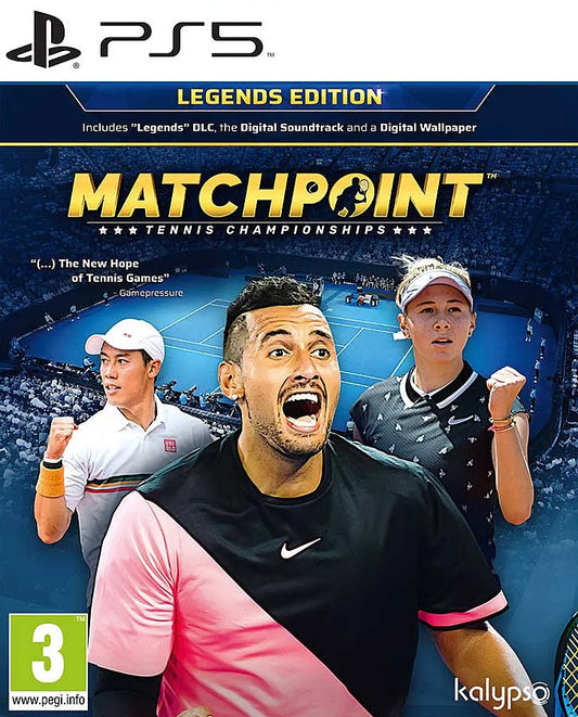 Matchpoint Tennis Championships Legends Edition (PS5) - GameShop Asia