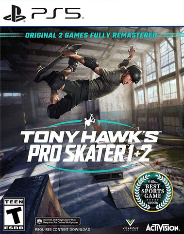 Tony Hawk Pro Skater 1+2 (PS5) - GameShop Asia
